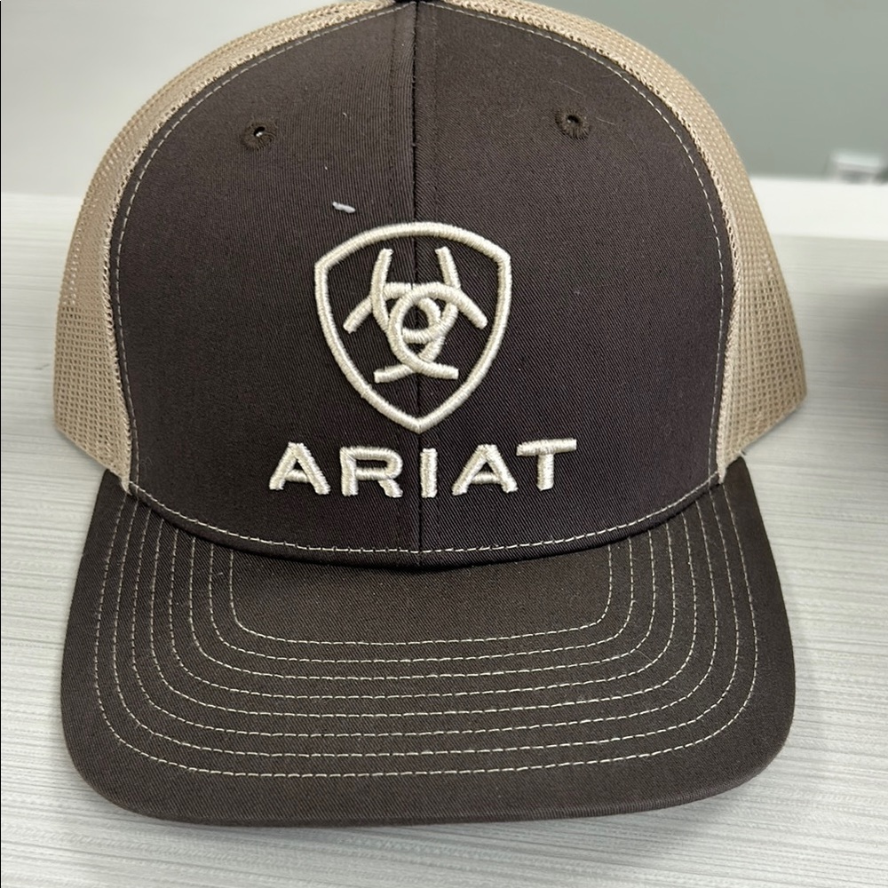 Ariat Brown and Tan Cap